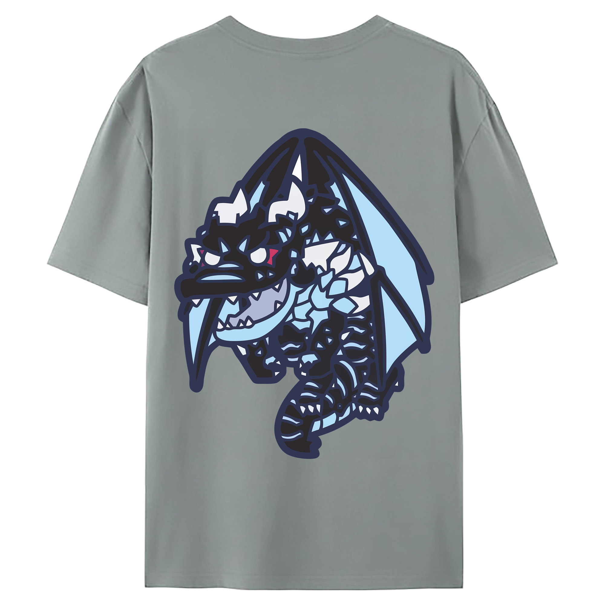 （画像用） 転スラ Regarding Reincarnated to Slime 綿100％ メンズ半袖Tシャツ（バックプリント） 通気性